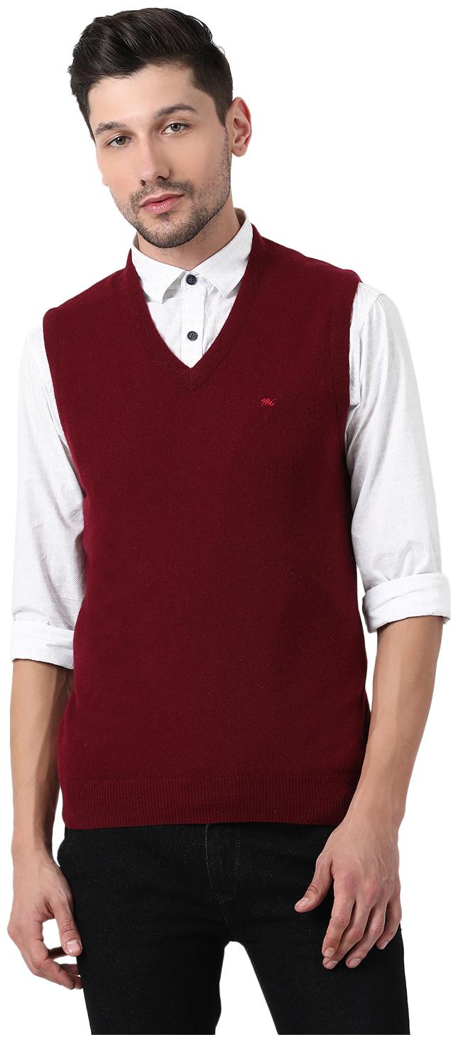 

Monte Carlo Men Maroon V neck Pullover