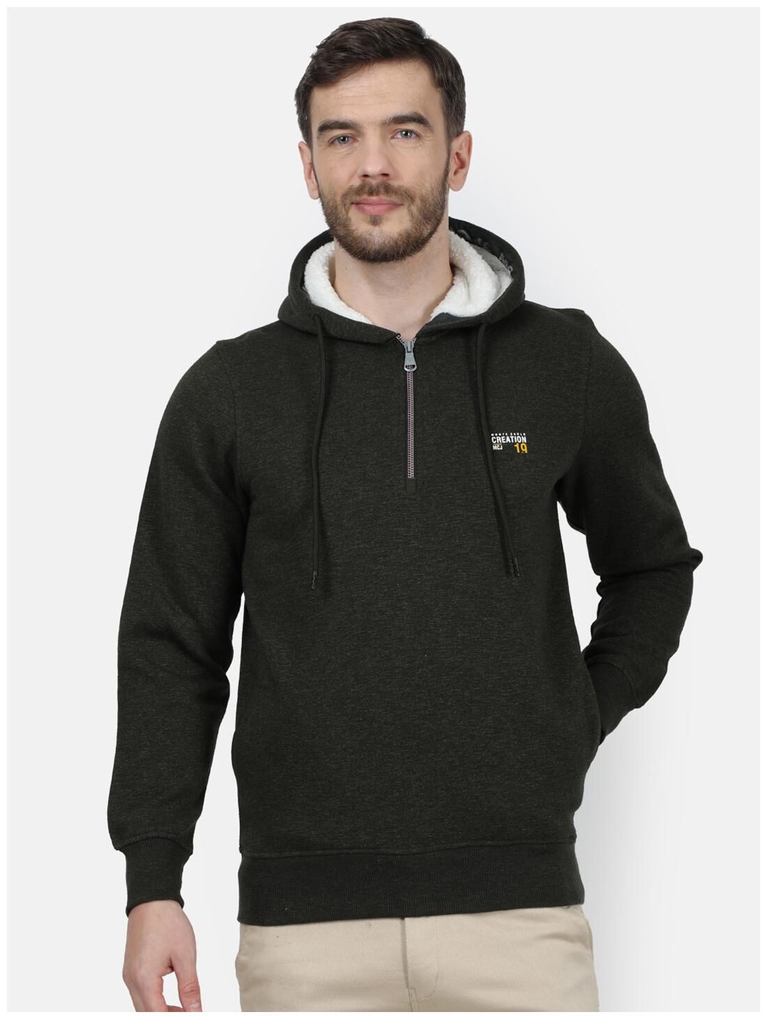 

Monte Carlo Men Black Hooded Sweatshirt
