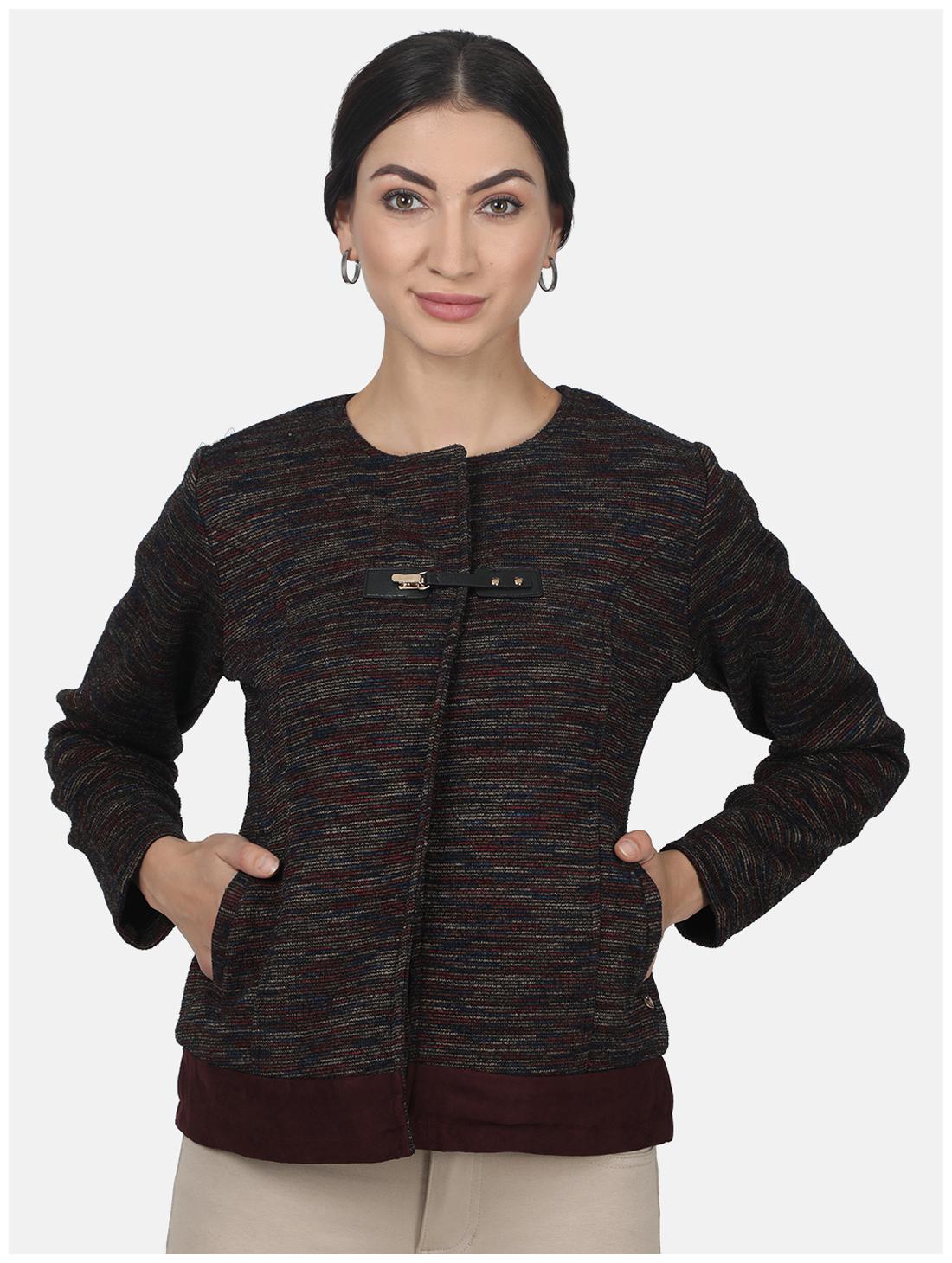 

Monte Carlo Women Solid Sweatshirt - Brown