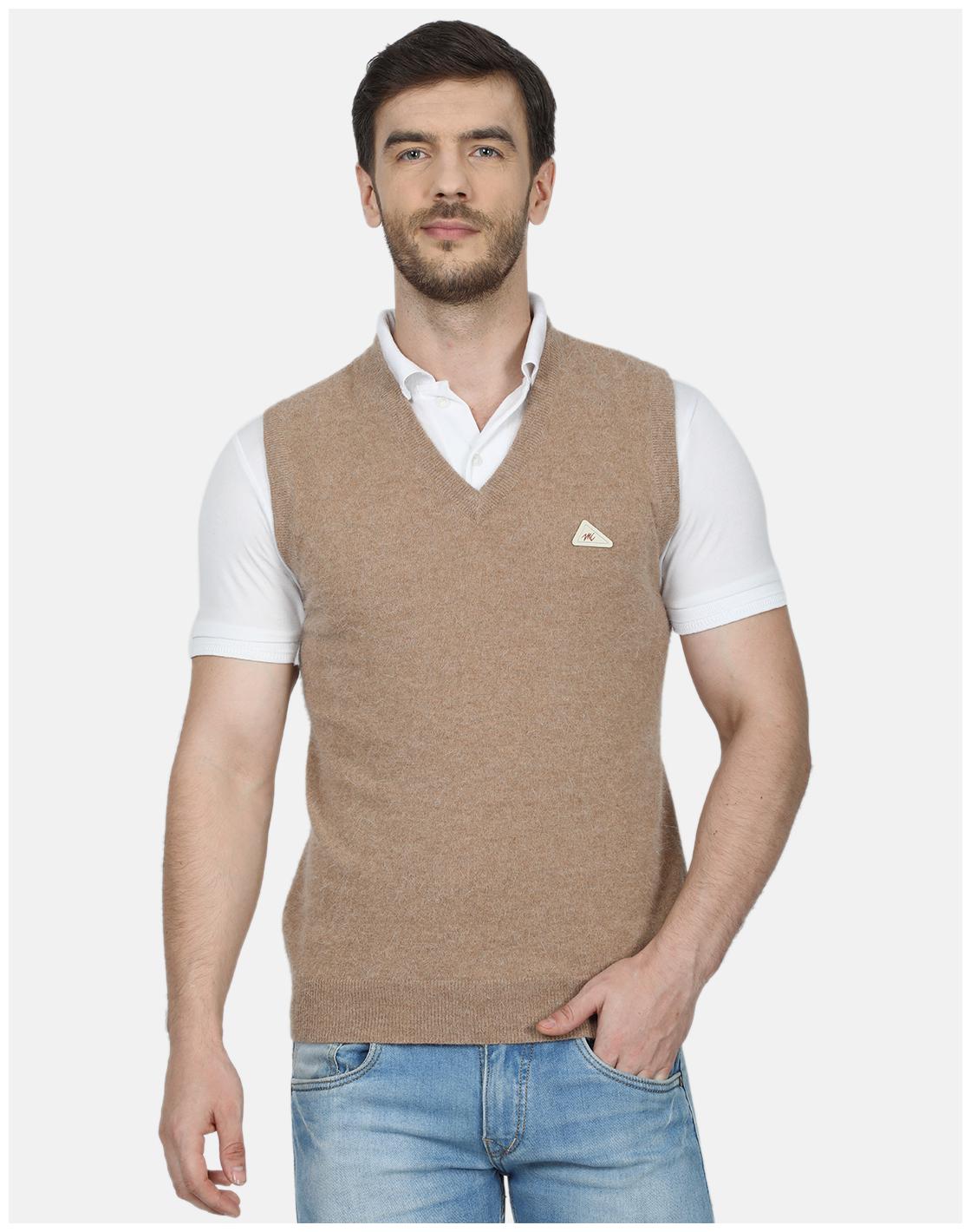 

Monte Carlo Men Brown V neck Pullover