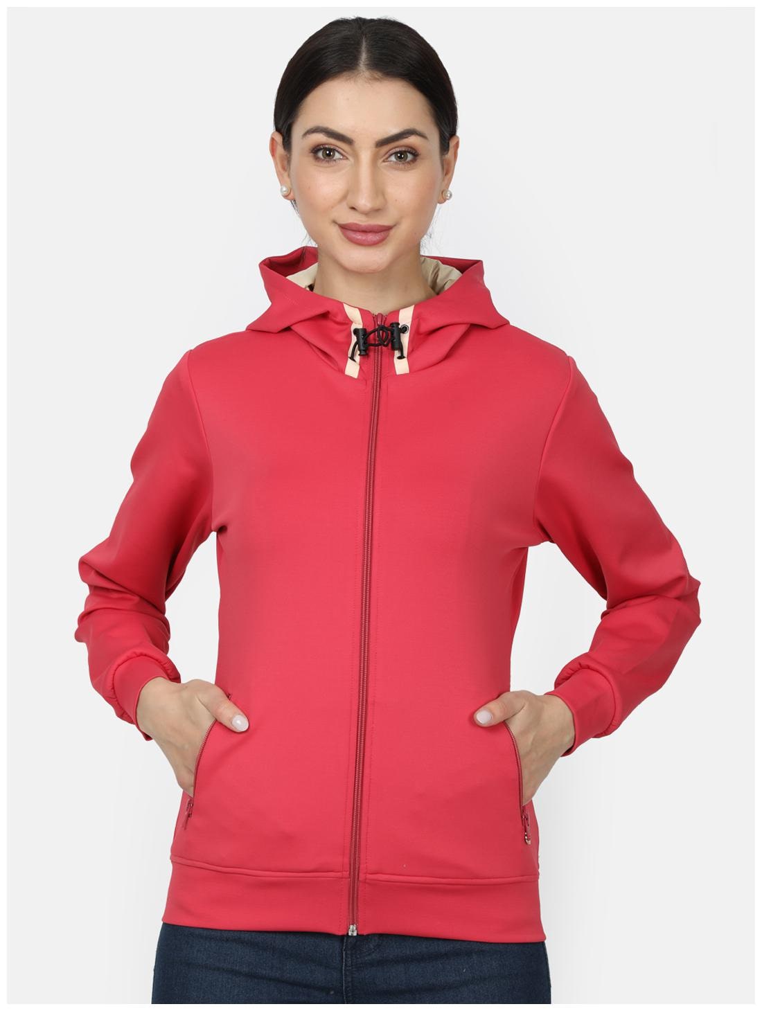 

Monte Carlo Women Solid Sweatshirt - Pink