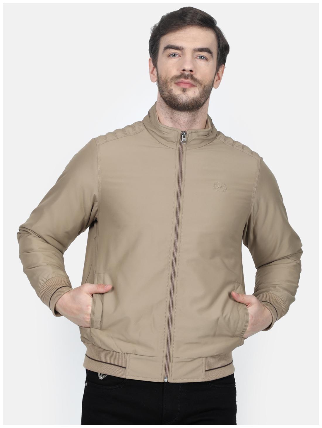 

Monte Carlo Men Beige Solid Bomber jacket