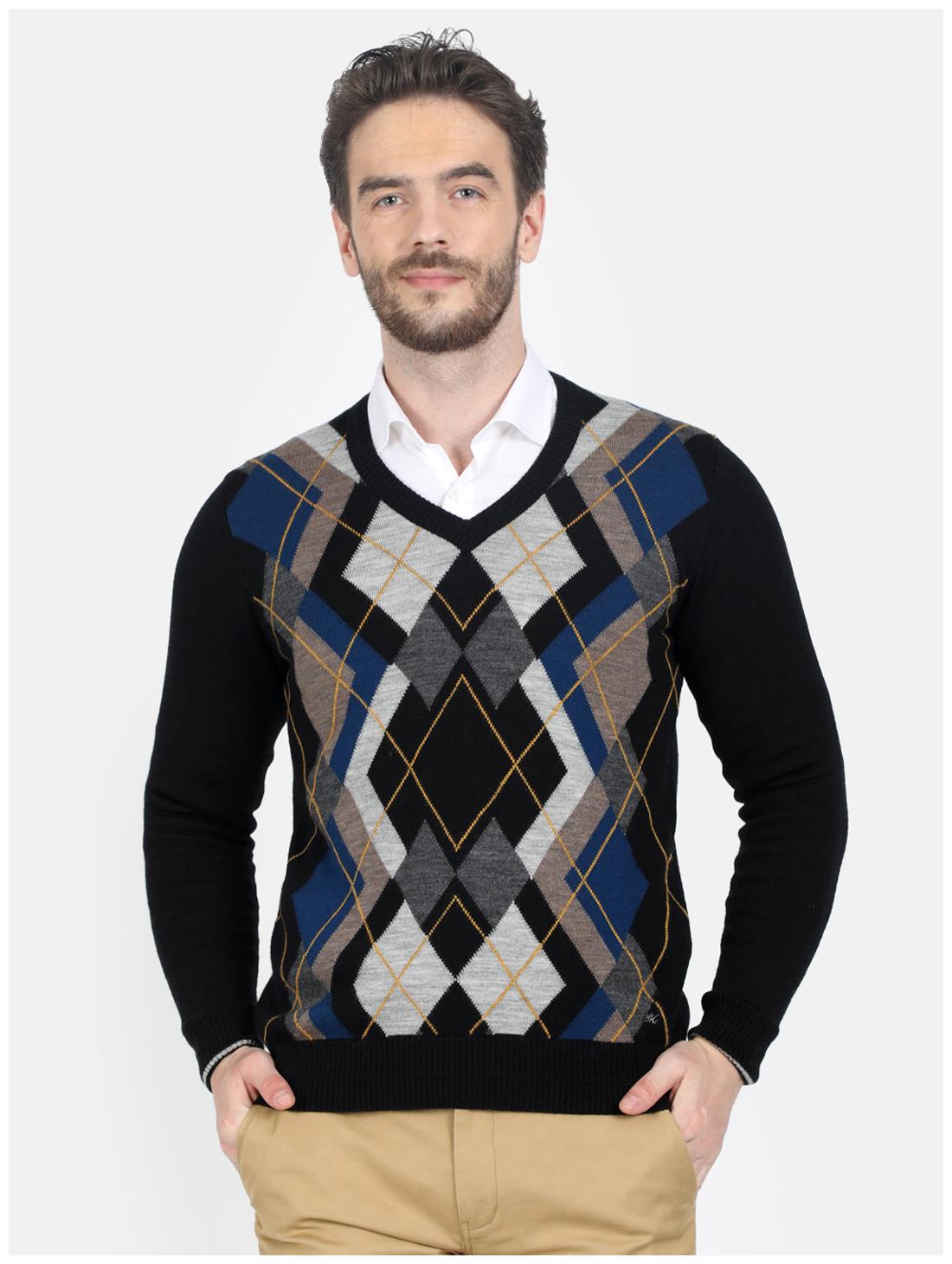 

Monte Carlo Men Multi V neck Pullover