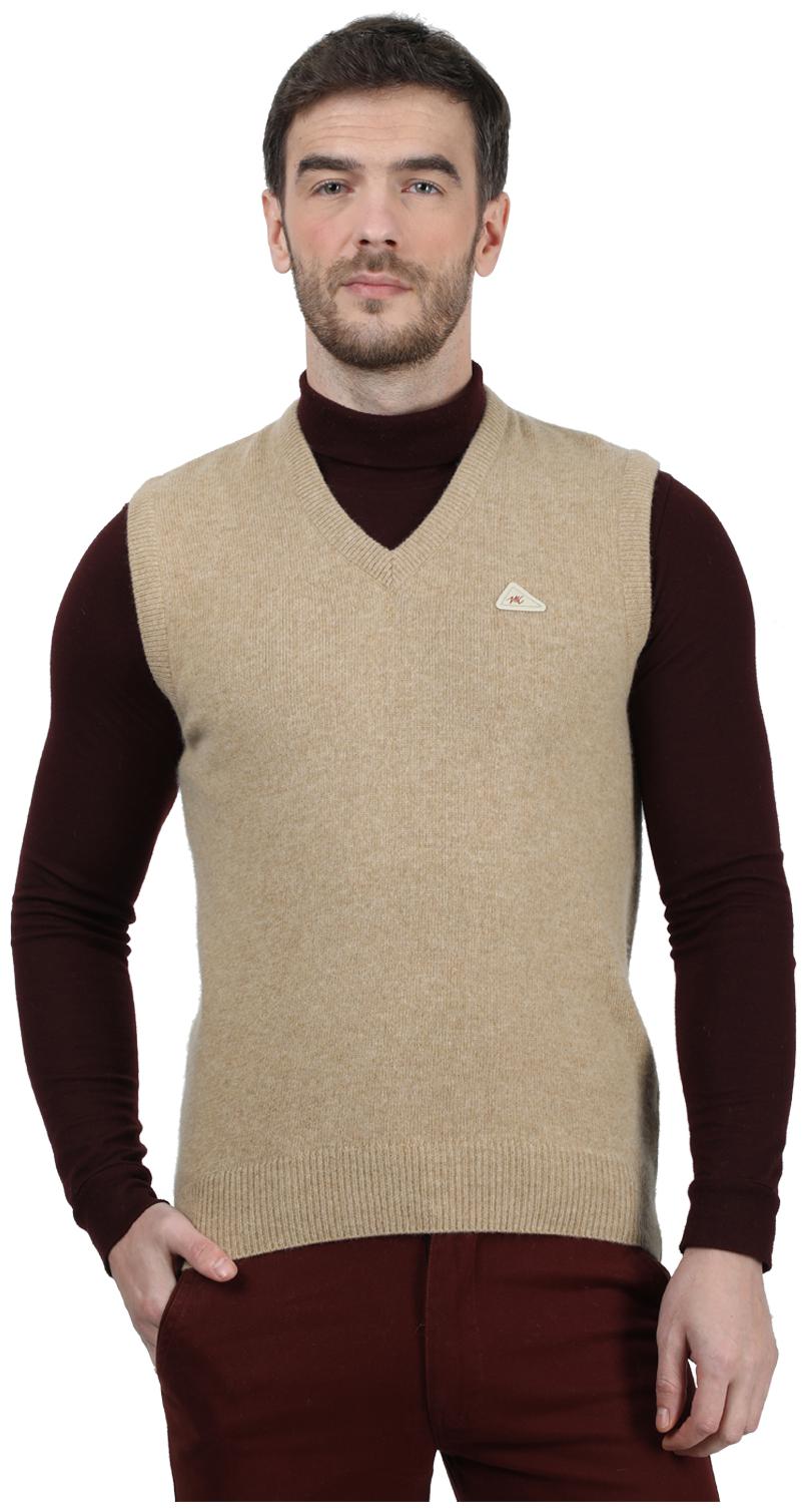 

Monte Carlo Men Brown V neck Pullover