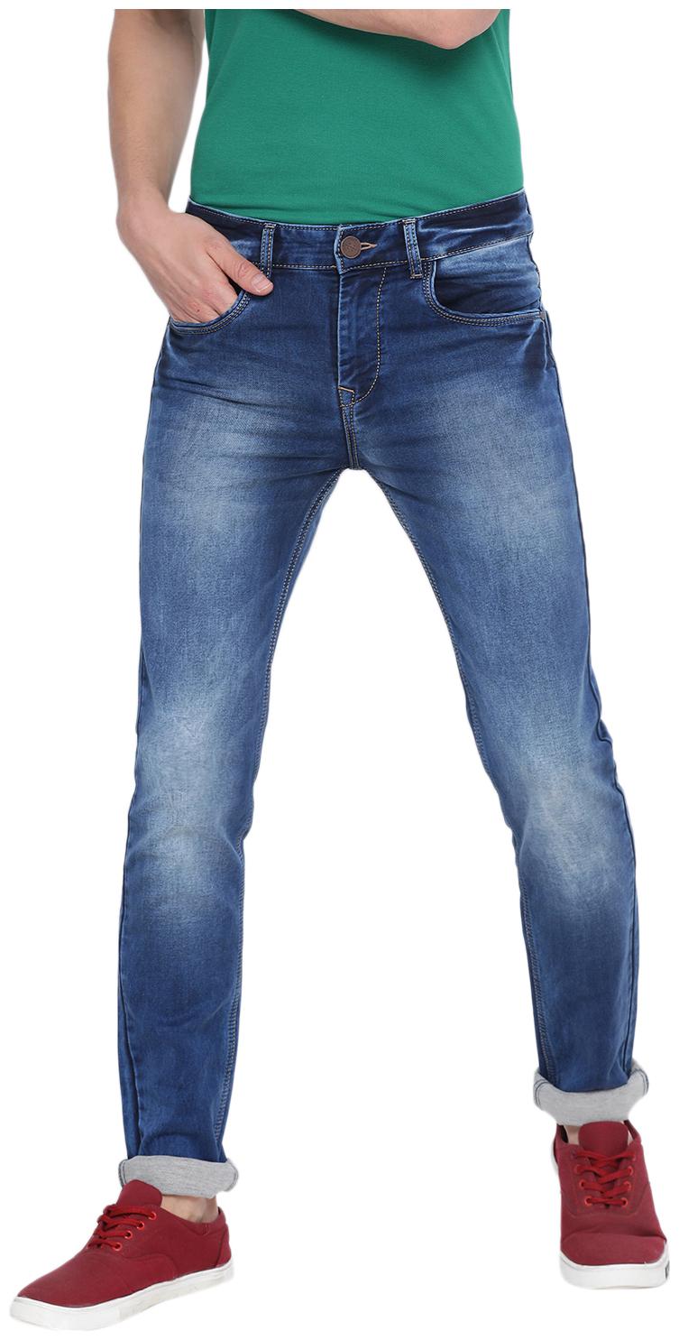 

Monte Carlo Men Blue Skinny Fit Jeans