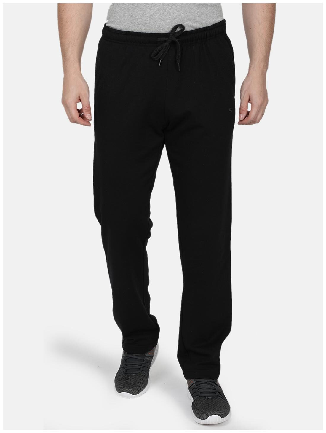 

Monte Carlo Men Black Solid Regular fit Track pants