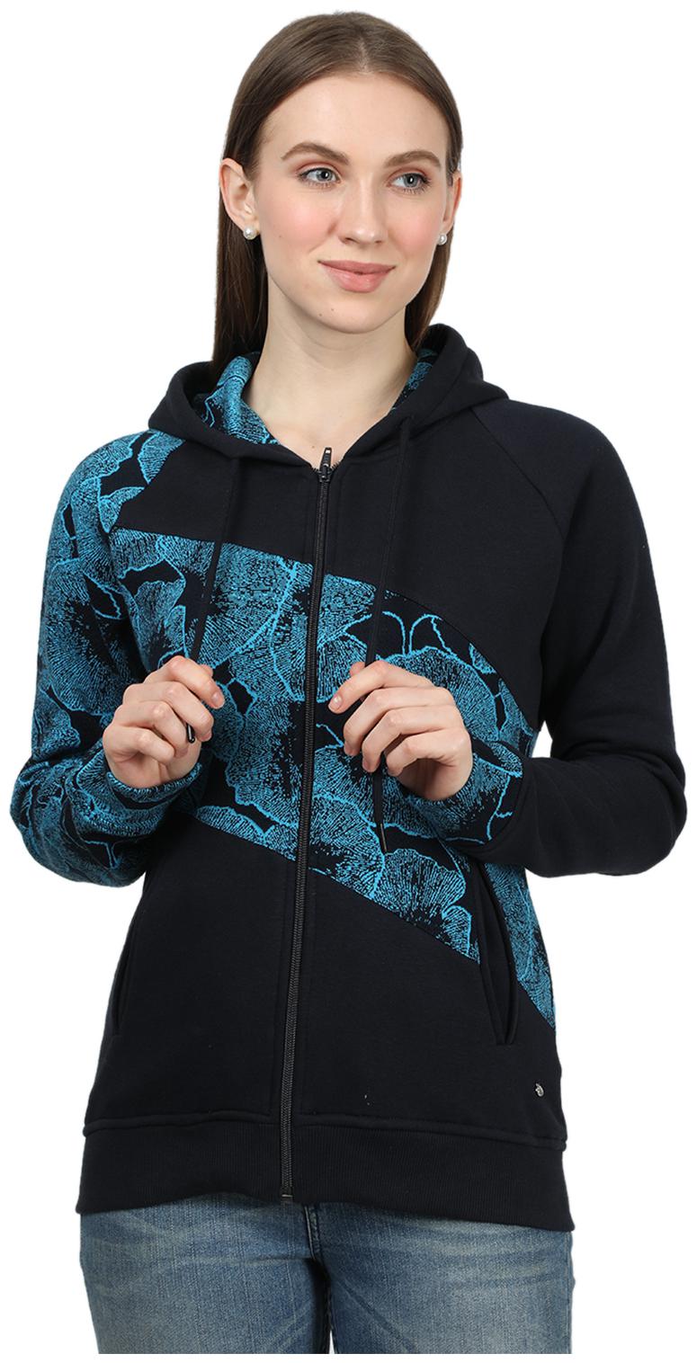 

Monte Carlo Women Printed Sweatshirt - Black