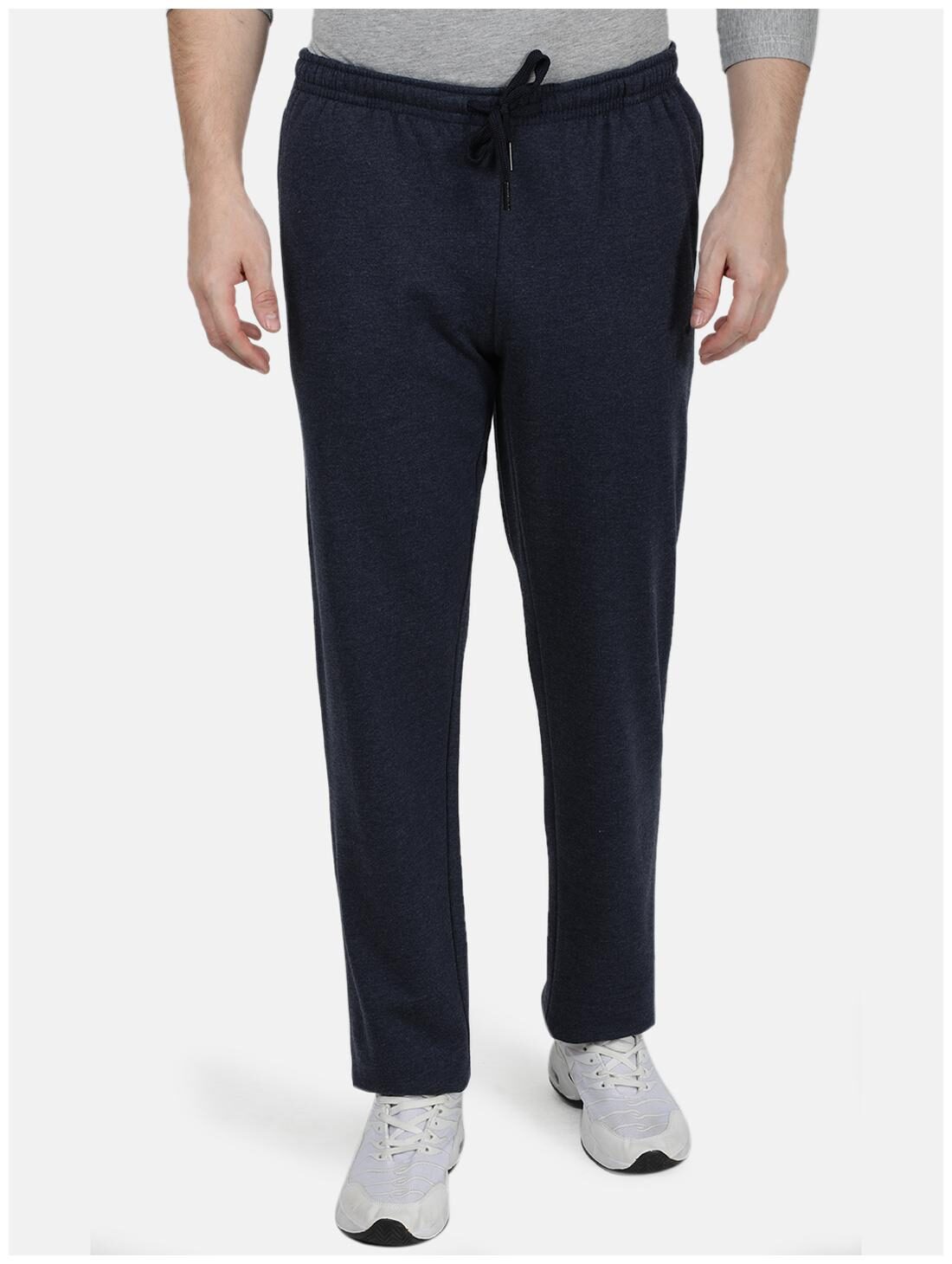 

Monte Carlo Men Blue Solid Regular fit Track pants