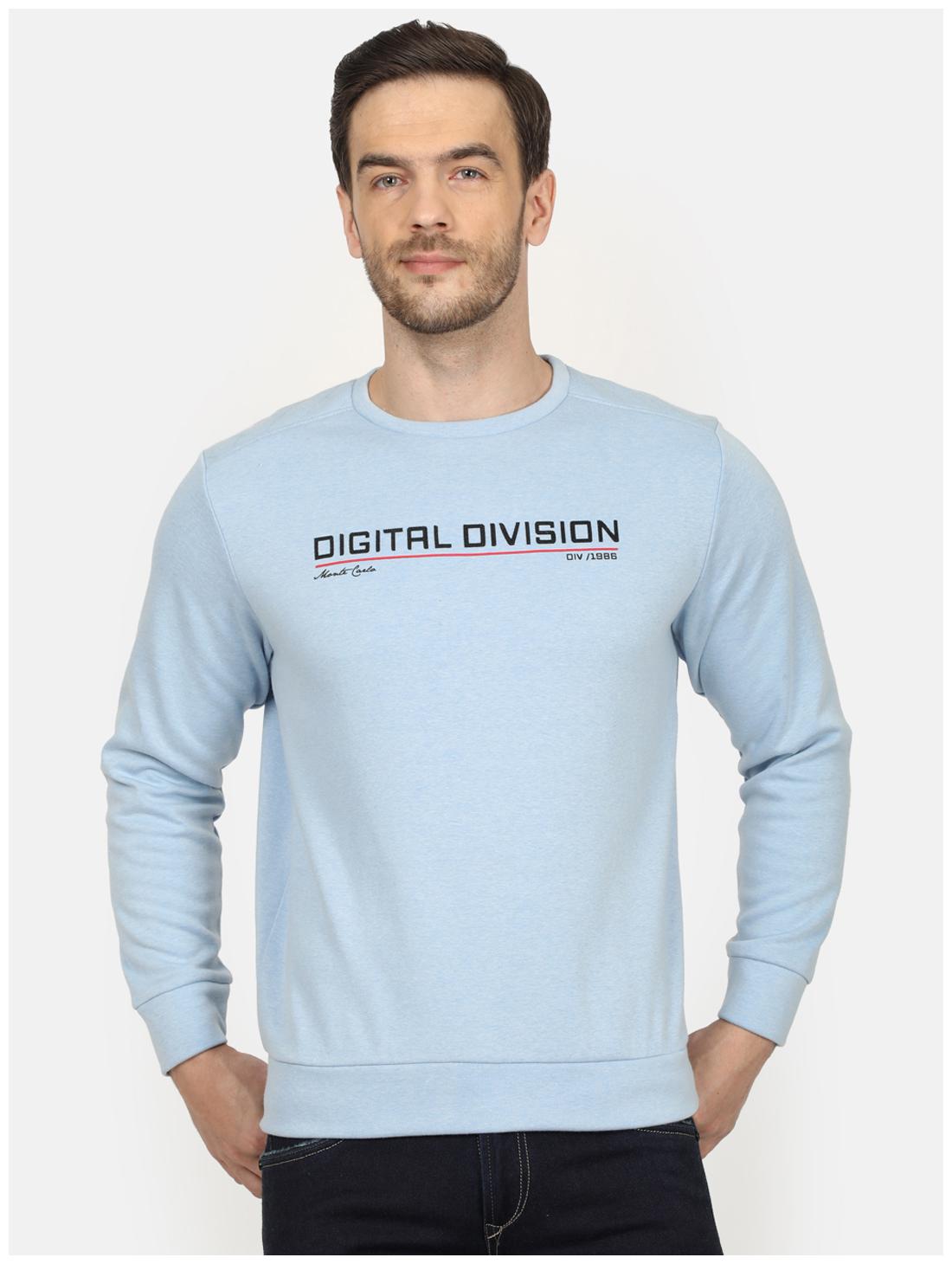 

Monte Carlo Men Blue Round neck Sweatshirt