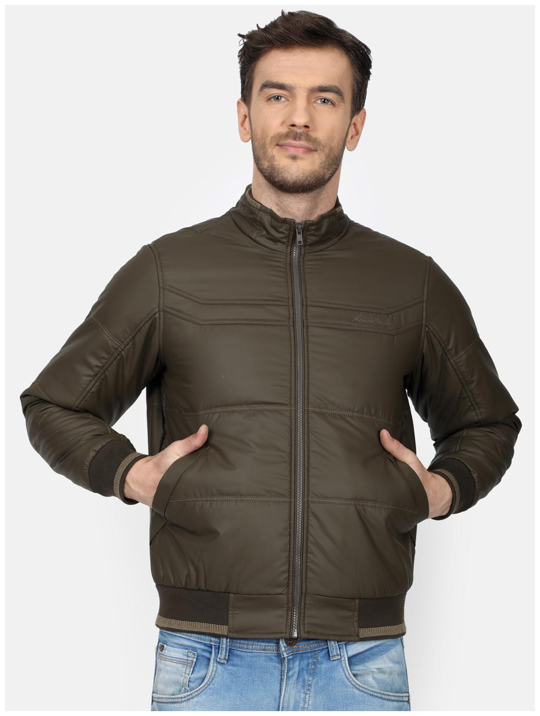 

Monte Carlo Men Olive Solid Down jacket