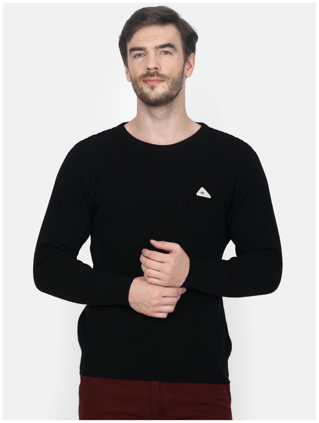 

Monte Carlo Men Black Round neck Pullover