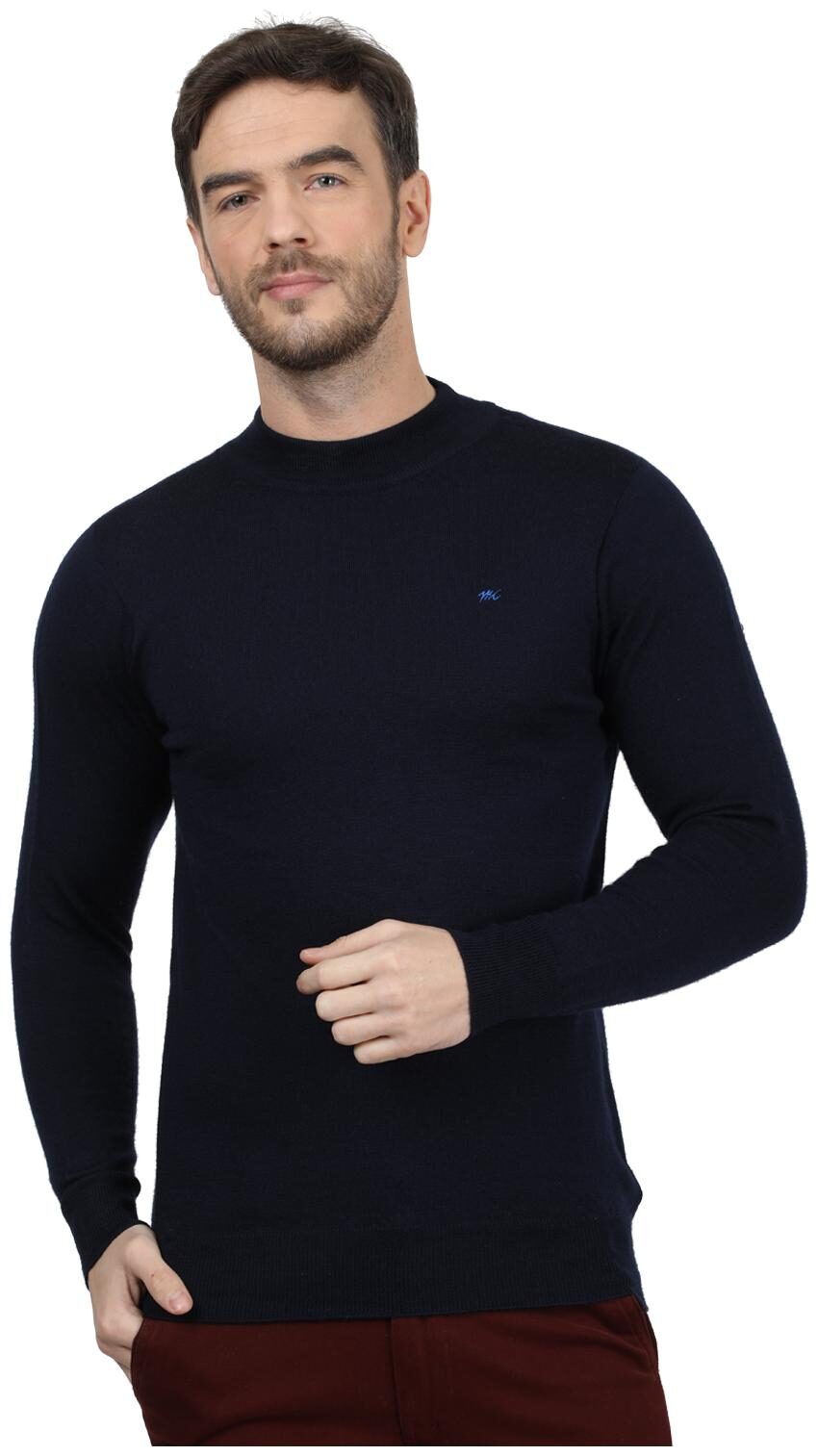 

Monte Carlo Men Navy blue Round neck Pullover