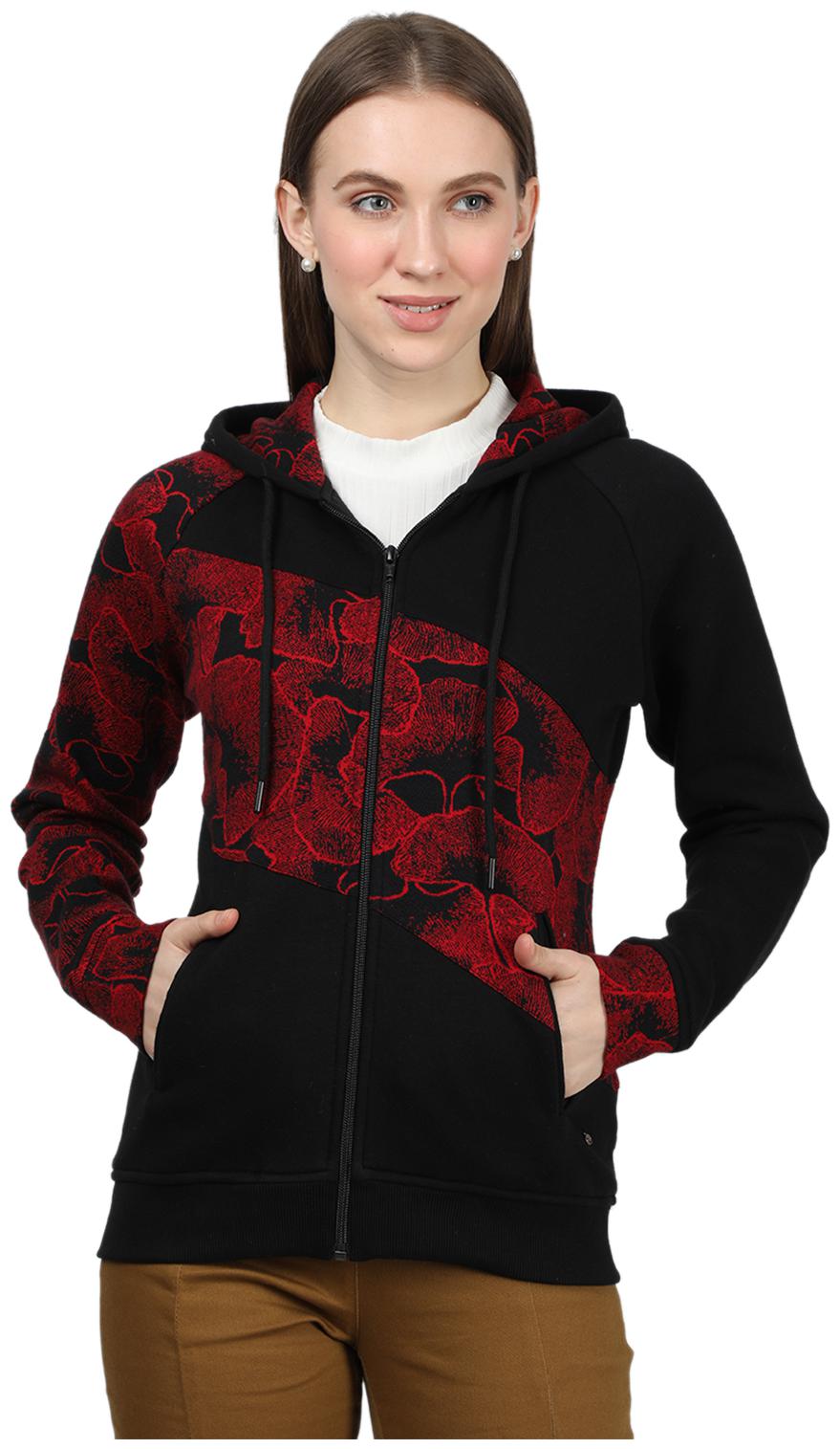 

Monte Carlo Women Printed Sweatshirt - Black
