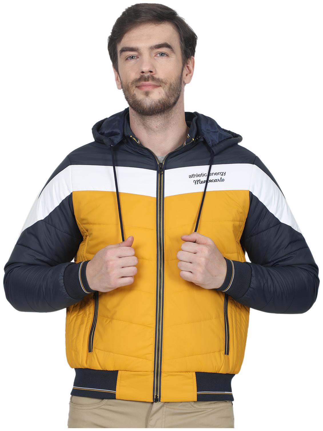 

Monte Carlo Men Multi Colorblocked Bomber jacket
