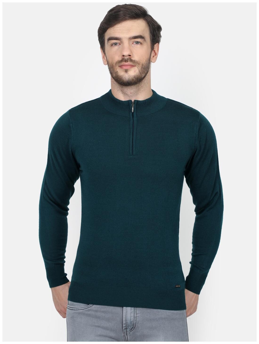 

Monte Carlo Men Green Turtle neck Pullover