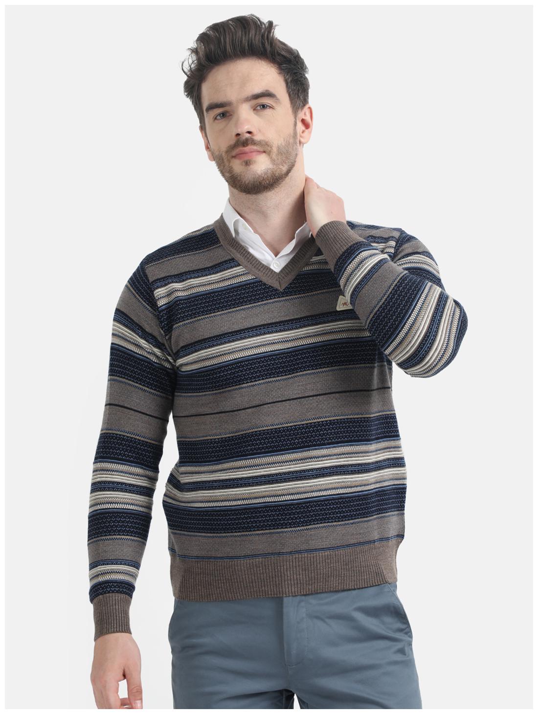 

Monte Carlo Men Multi V neck Pullover