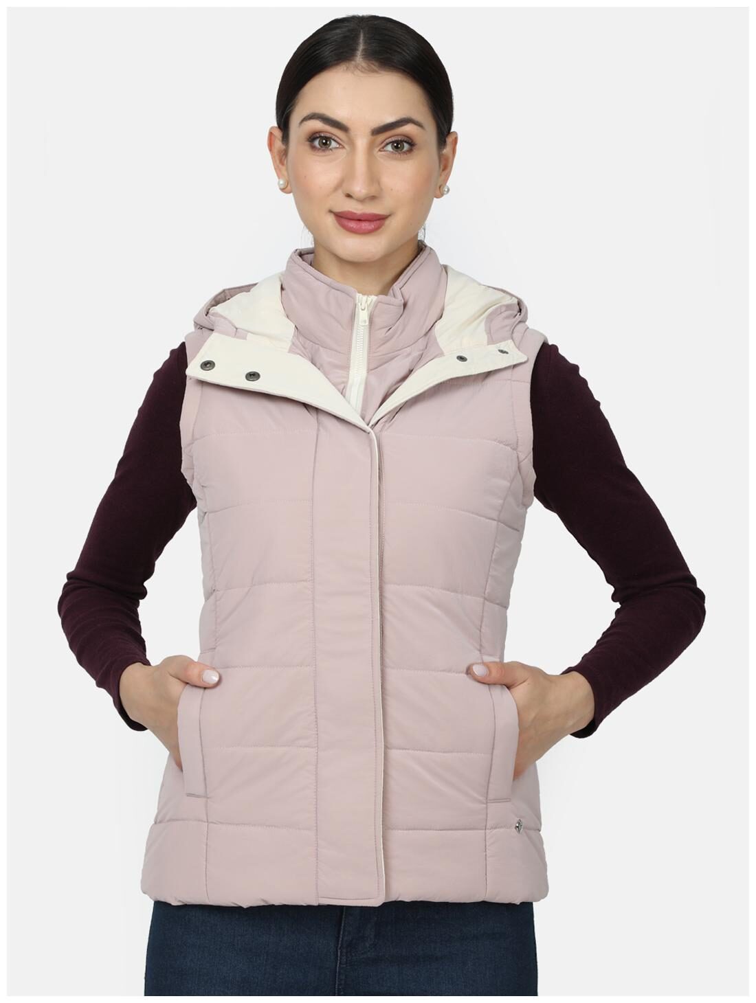 

Monte Carlo Women Solid Regular Jacket - Beige