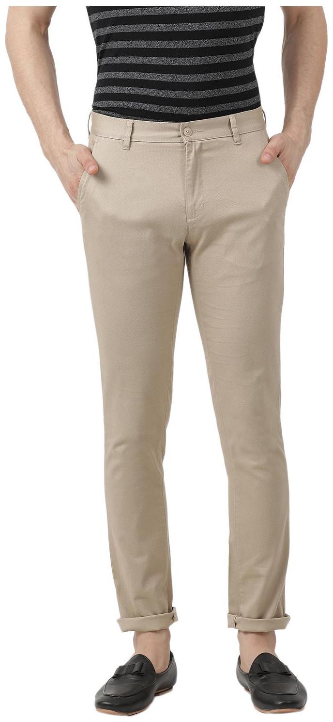 

Monte Carlo Men Brown Solid Slim fit Regular trousers