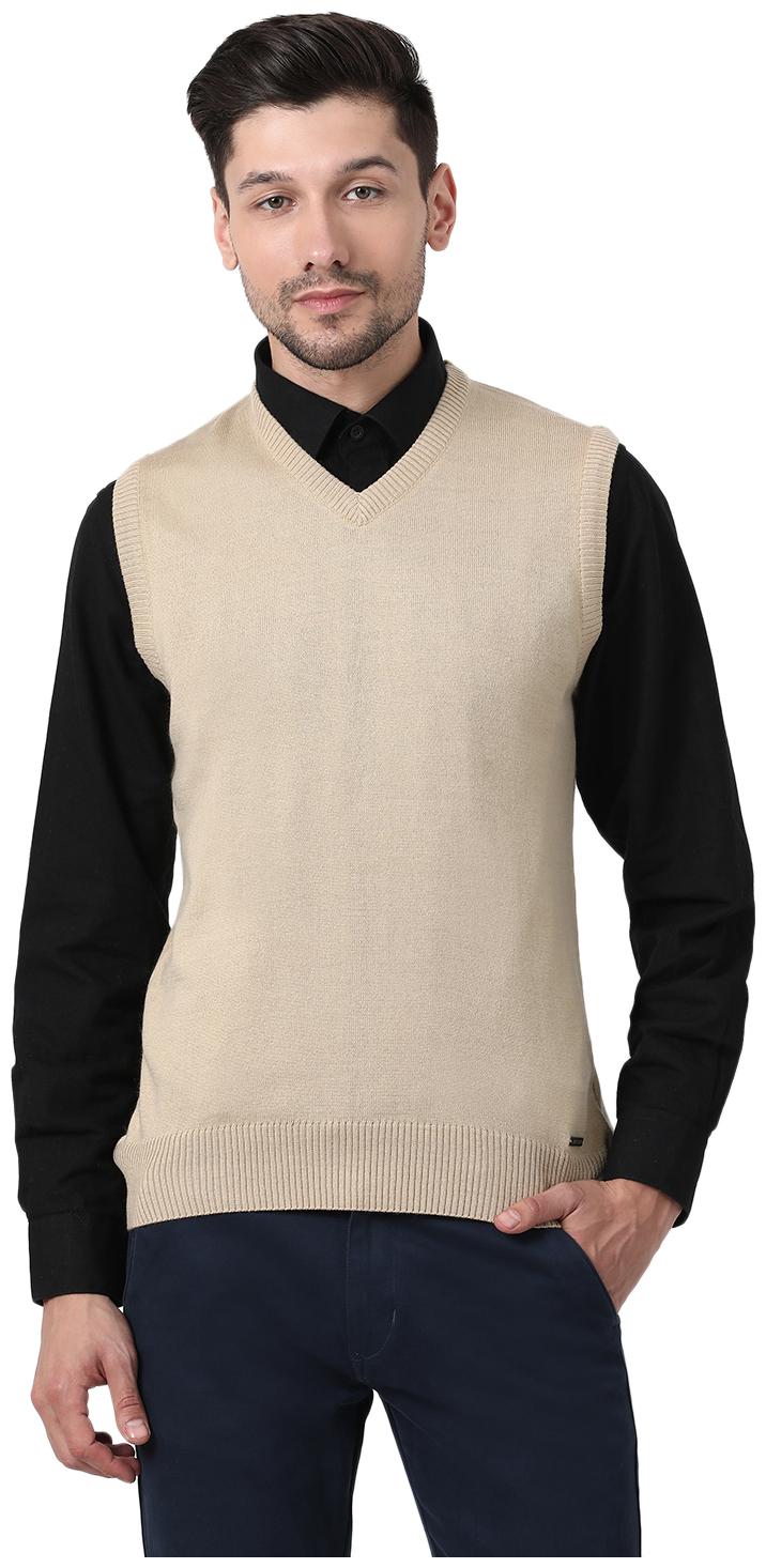 

Monte Carlo Men Beige V neck Pullover
