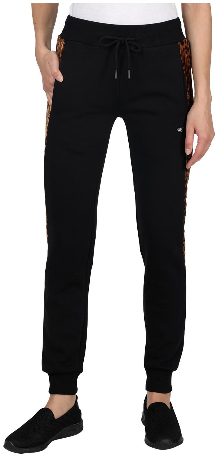 

Monte Carlo Women Cotton Blend Black Joggers