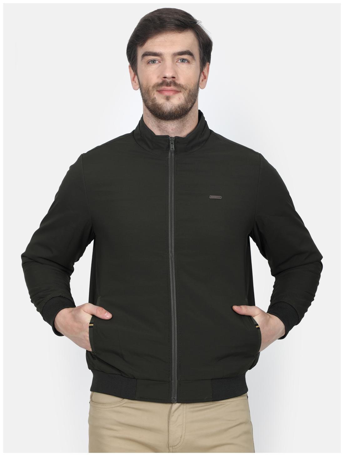 

Monte Carlo Men Olive Solid Bomber jacket
