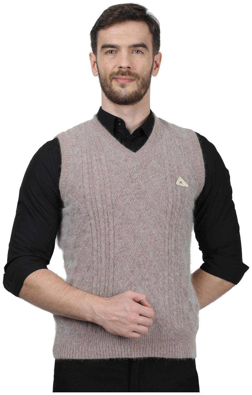 

Monte Carlo Men Brown V neck Pullover