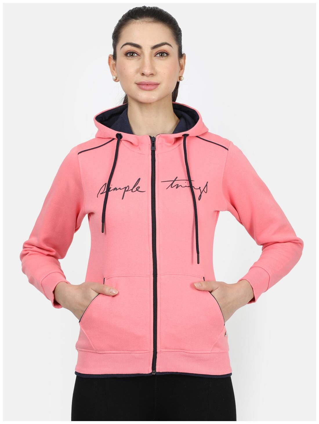 

Monte Carlo Women Printed Hoodie - Pink