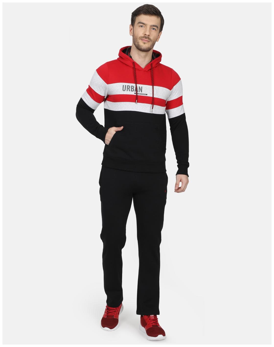 

Monte Carlo Men Cotton Blend Colorblocked Multi Track Suit