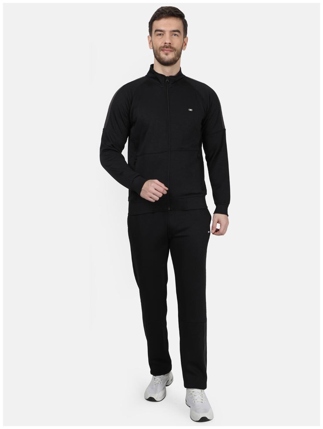

Monte Carlo Men Black High neck Sweatshirt