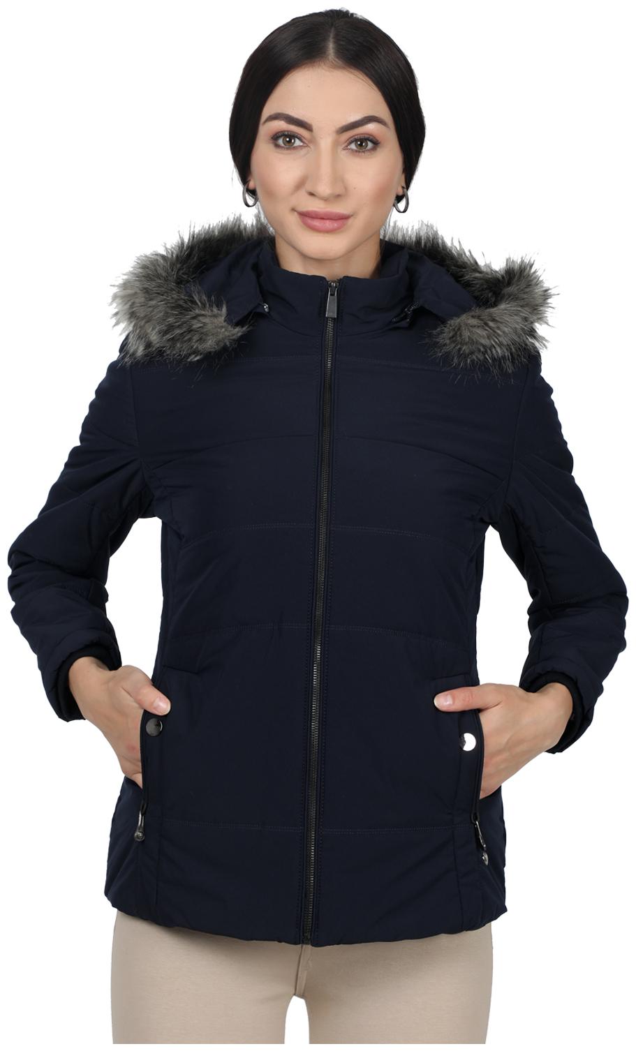 

Monte Carlo Women Wool Solid Navy Blue Regular Jacket