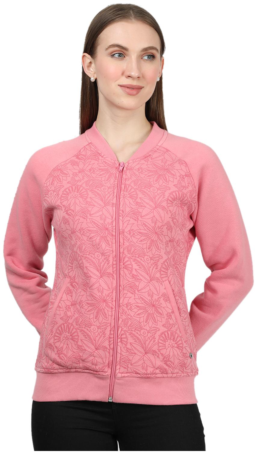 

Monte Carlo Women Printed Sweatshirt - Pink