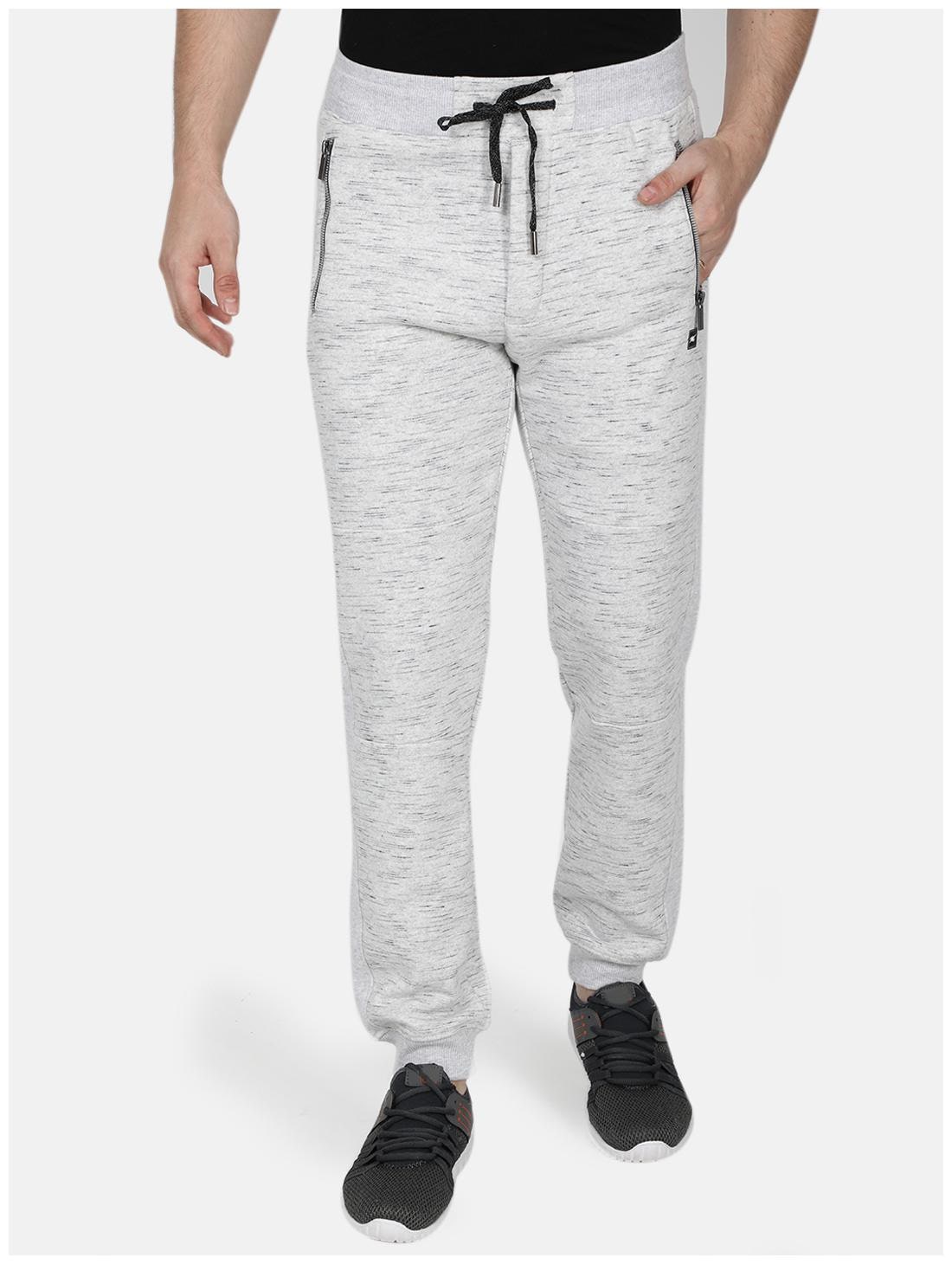 

Monte Carlo Men Grey Solid Regular fit Track pants