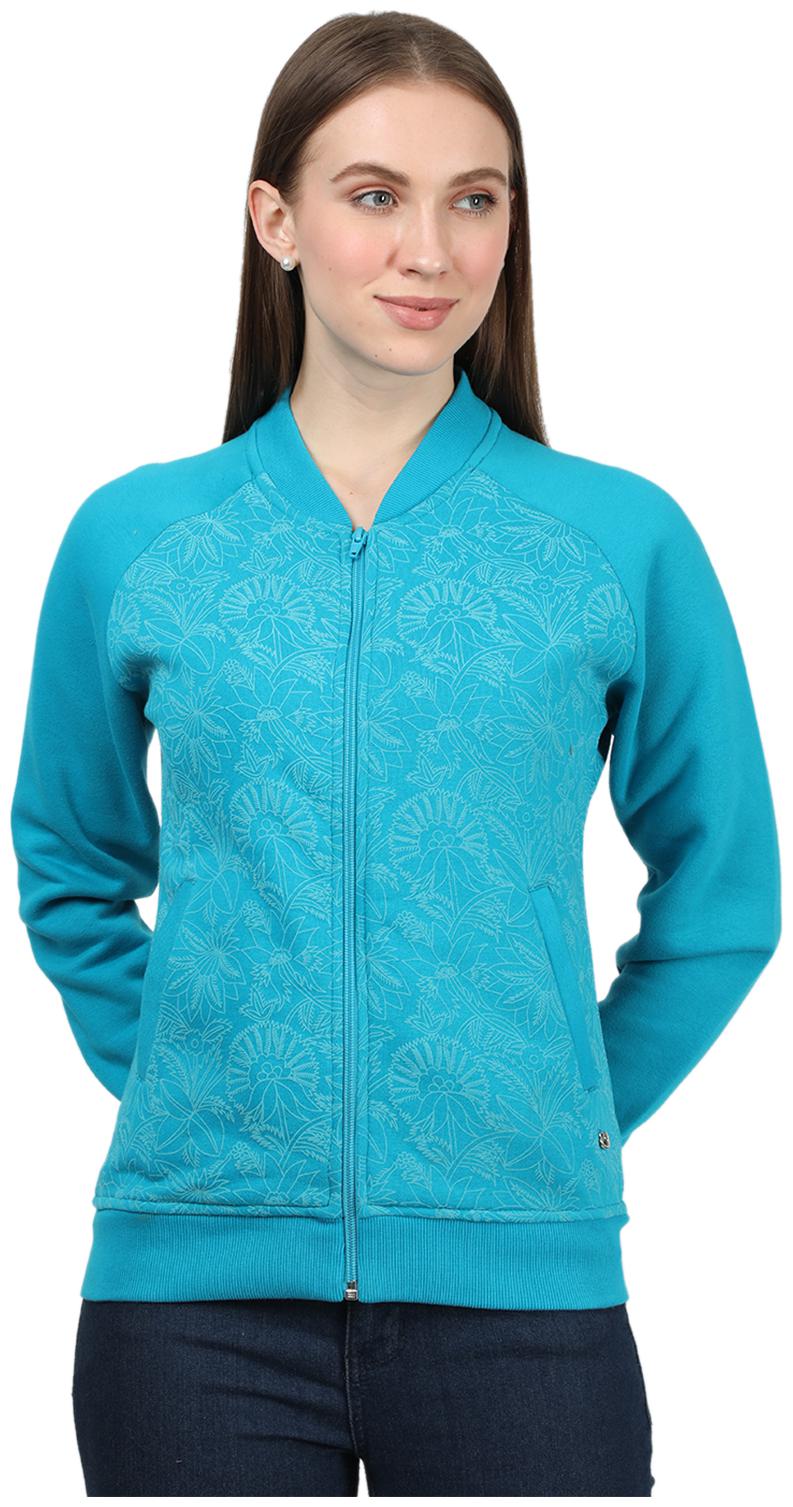 

Monte Carlo Women Printed Sweatshirt - Blue
