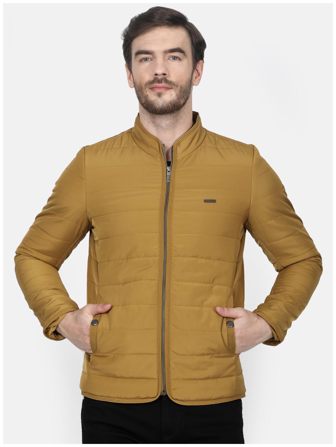 

Monte Carlo Men Yellow Solid Bomber jacket