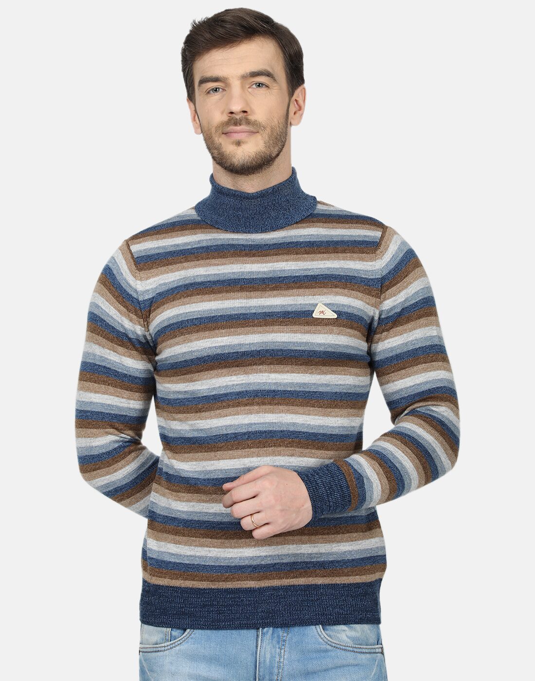 

Monte Carlo Men Multi High neck Pullover