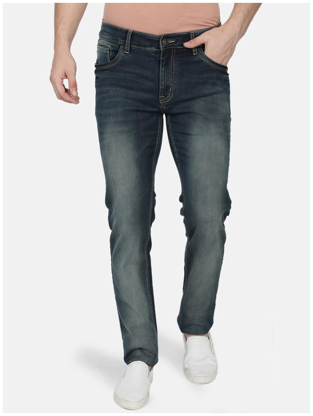 

Monte Carlo Men Blue Skinny Fit Jeans