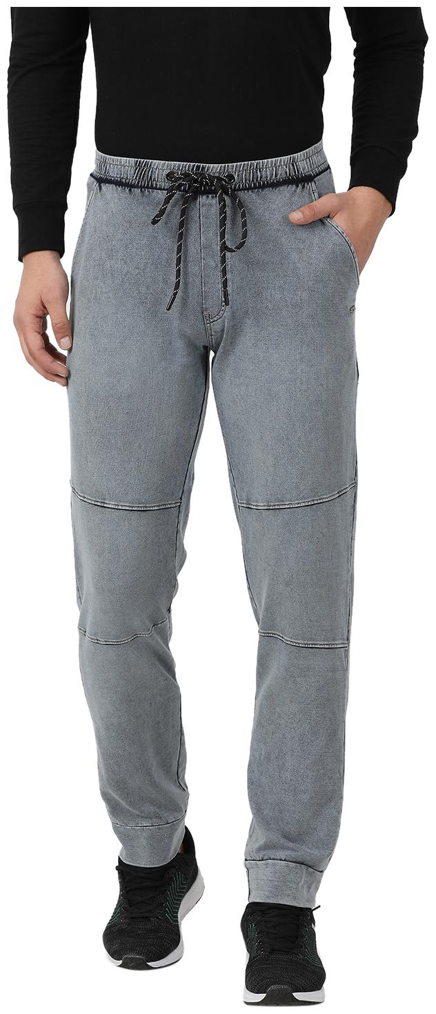 

Monte Carlo Men Grey Solid Regular fit Joggers