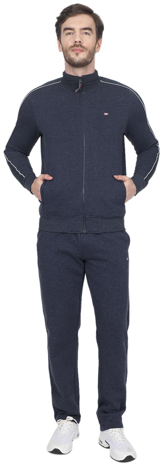 

Monte Carlo Men Blue Solid Regular Fit Track Suit