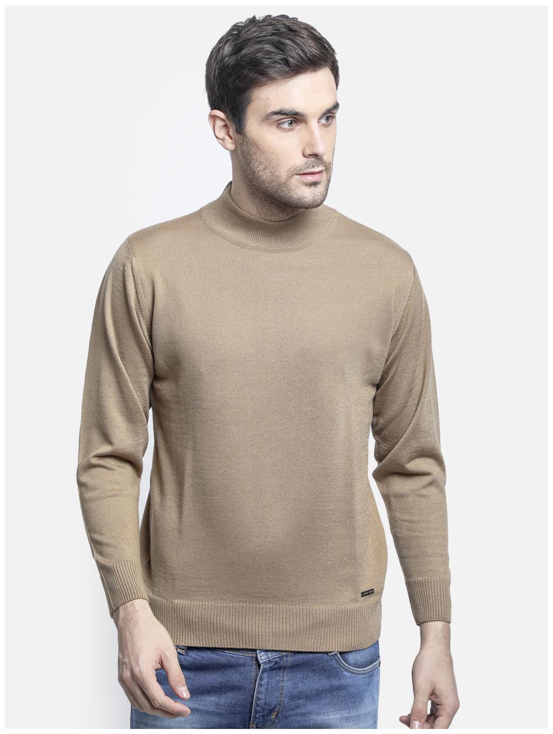 

Monte Carlo Men Beige Turtle neck Pullover