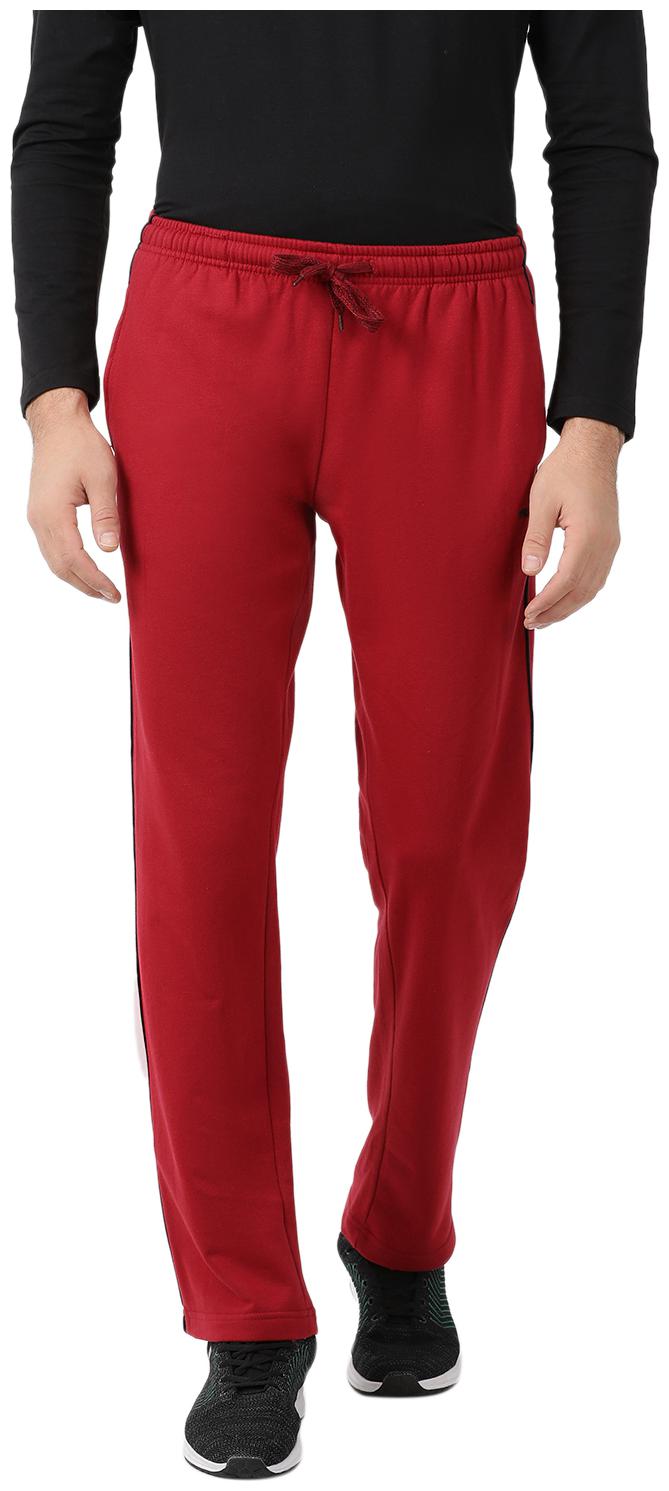 

Monte Carlo Men Cotton Blend Track Pants Maroon