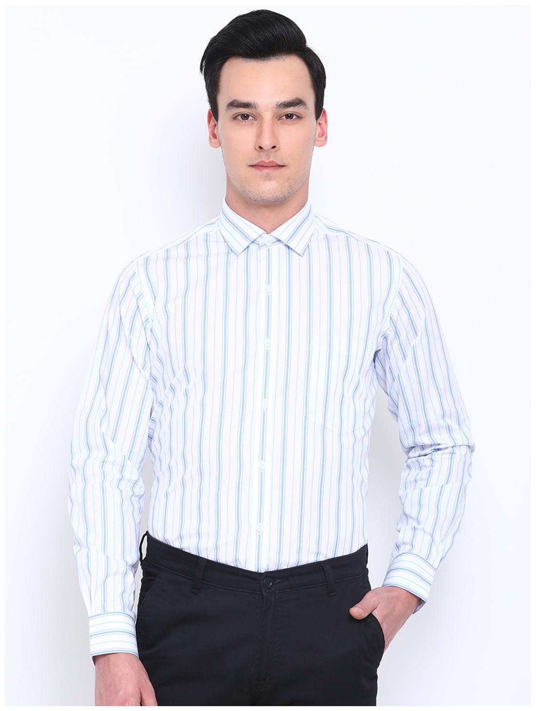 

Monte Carlo Men Regular fit Formal Shirt - Blue