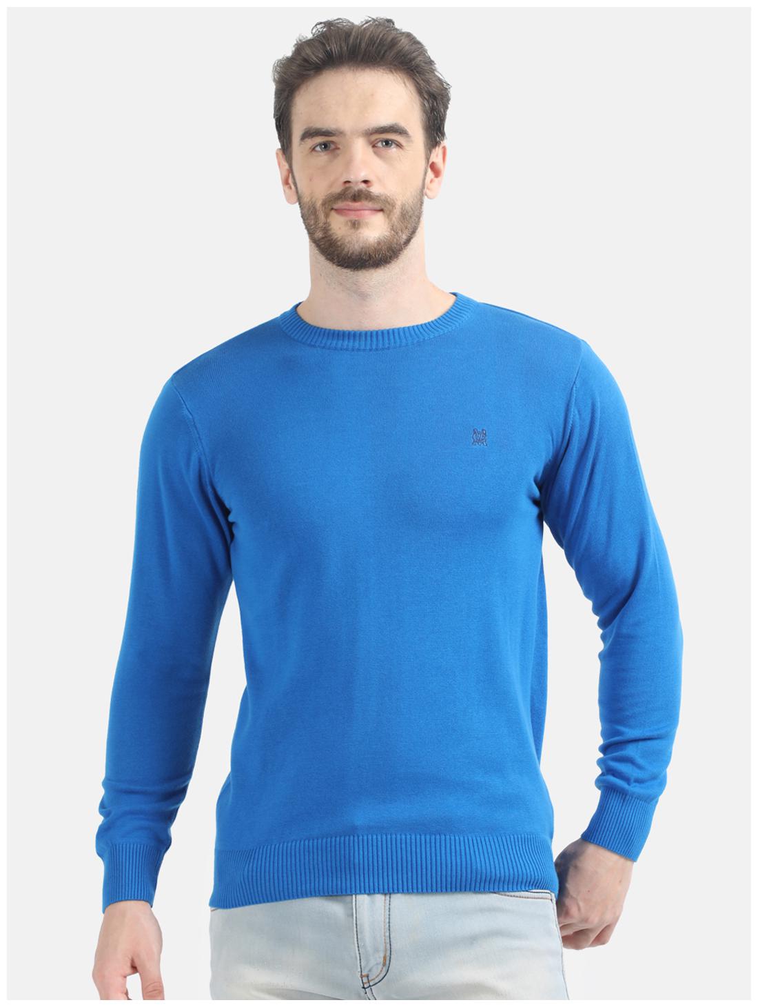 

Monte Carlo Men Blue Round neck Pullover