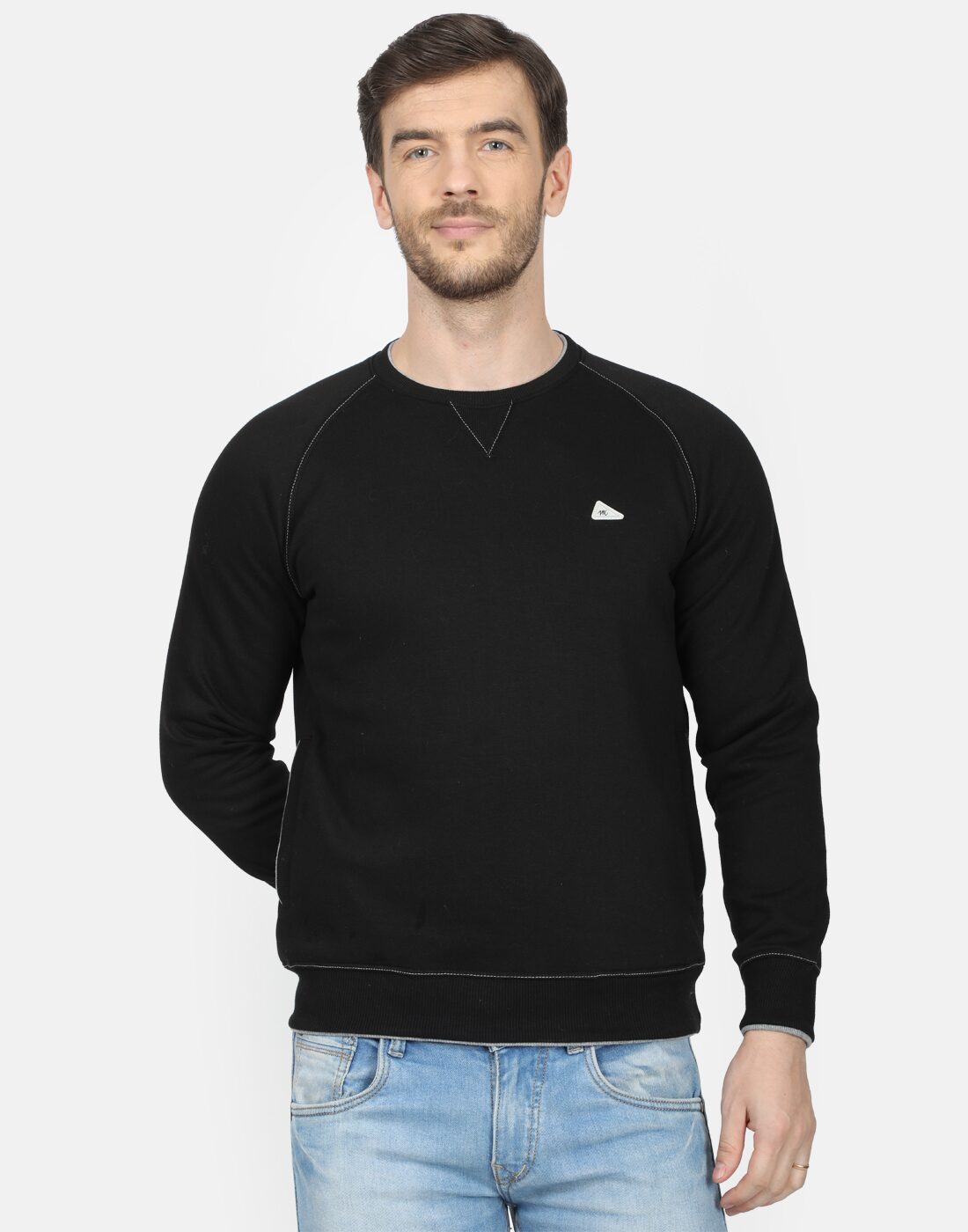 

Monte Carlo Men Black Round neck Sweatshirt