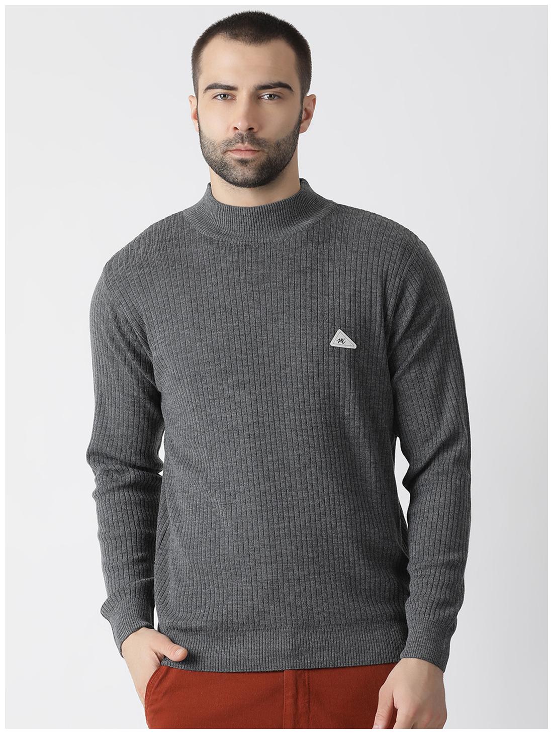 

Monte Carlo Men Grey Turtle neck Pullover