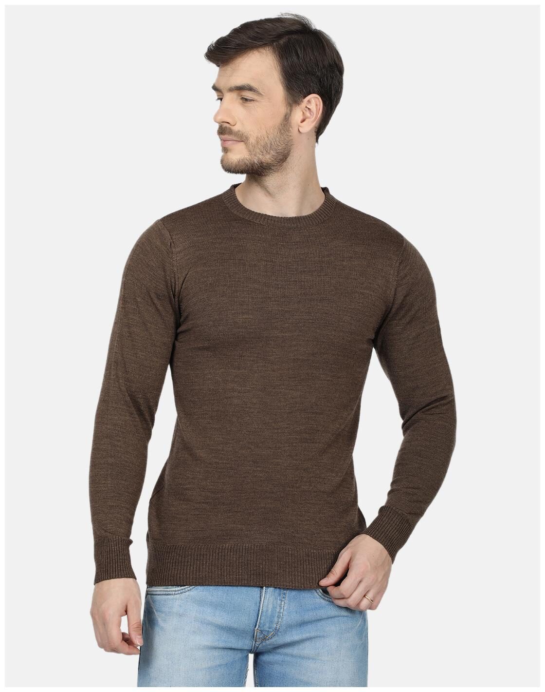 

Monte Carlo Men Brown Round neck Pullover