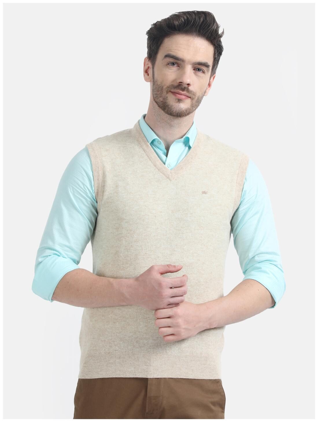 

Monte Carlo Men Wool Cream Sweater