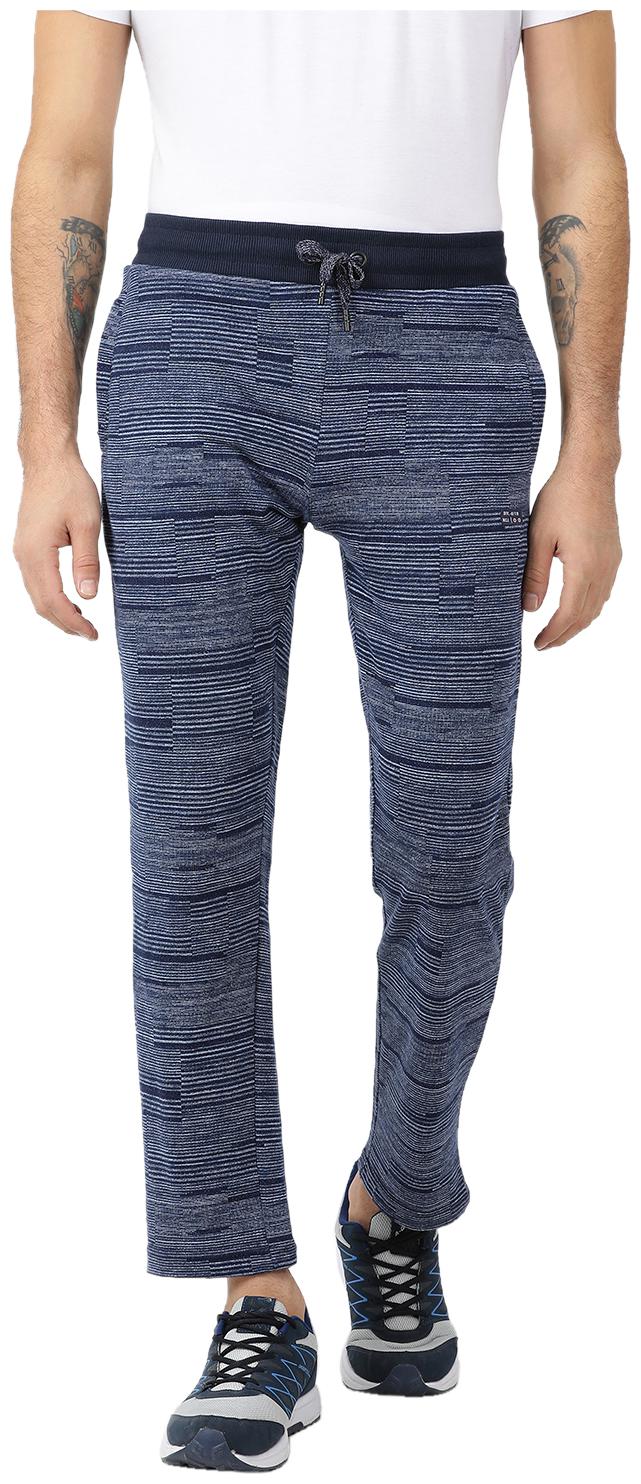 

Monte Carlo Men Cotton Blend Track Pants Blue