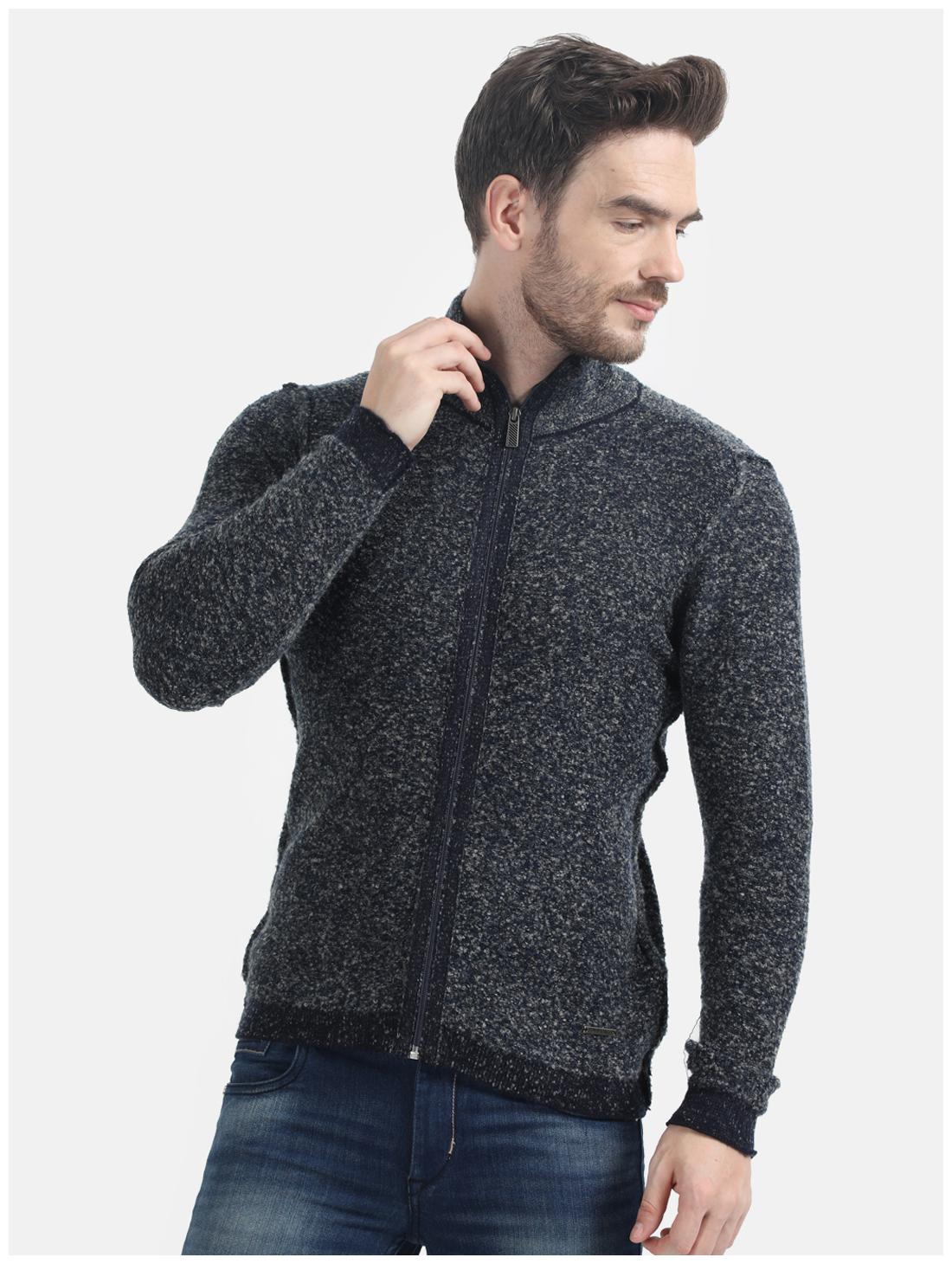 

Monte Carlo Men Grey Turtle neck Pullover