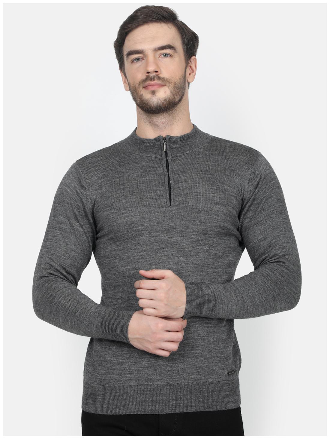 

Monte Carlo Men Grey Turtle neck Pullover