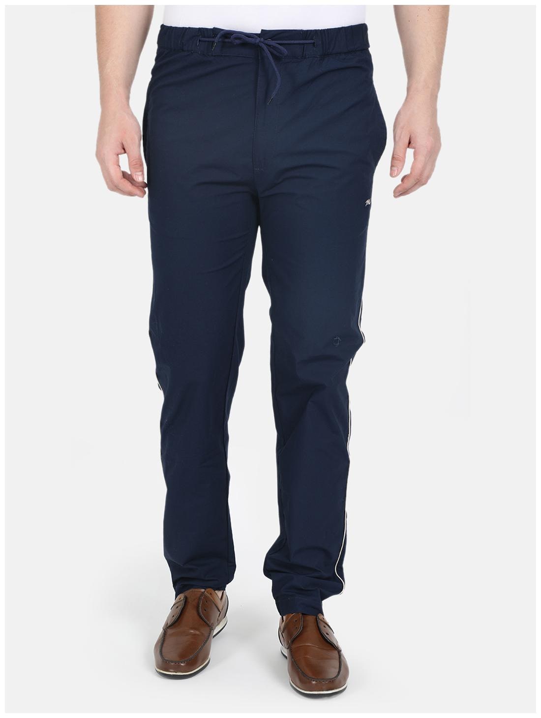 

Monte Carlo Men Navy blue Solid Regular fit Track pants